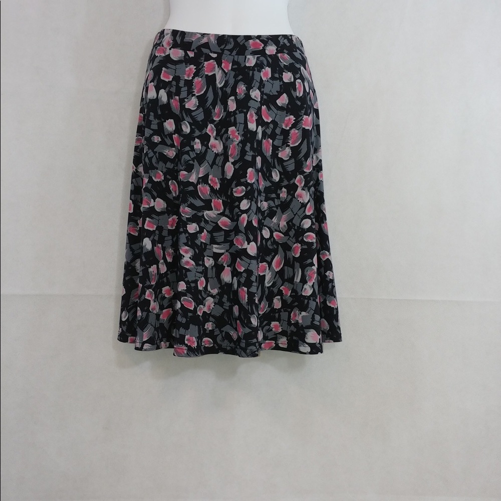 Black Flower Skirt.